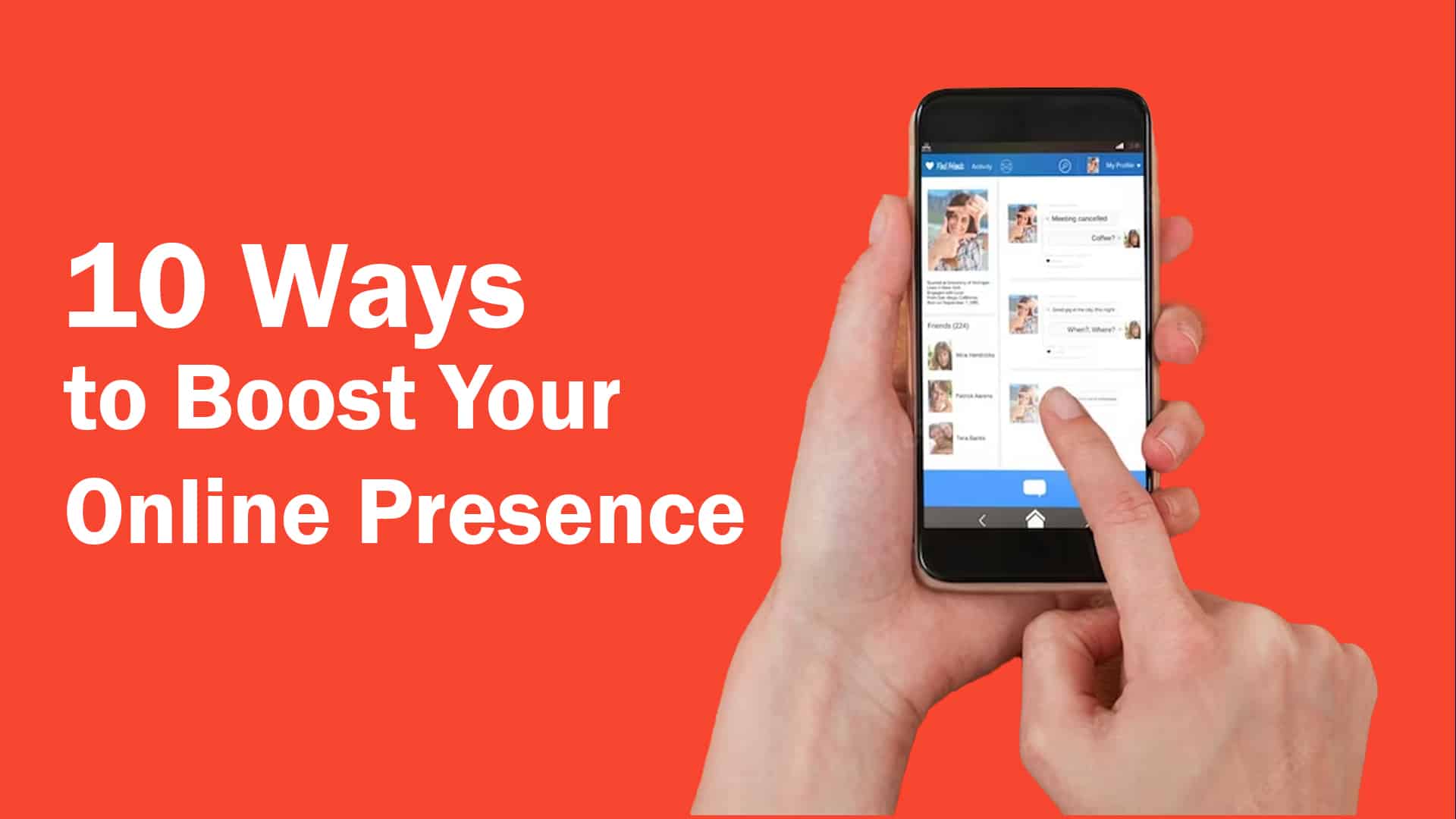 10 Ways To Improve Online Presence